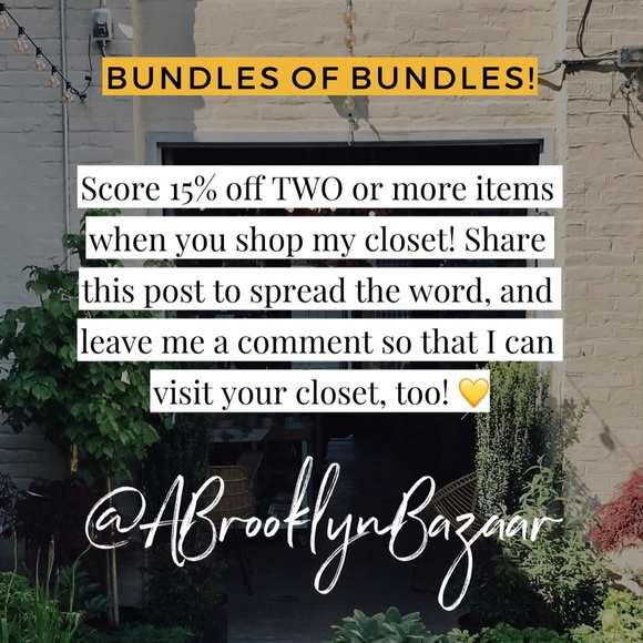 15% off 2+ items! Shop your favorites. 🥰 - Picture 1 of 1